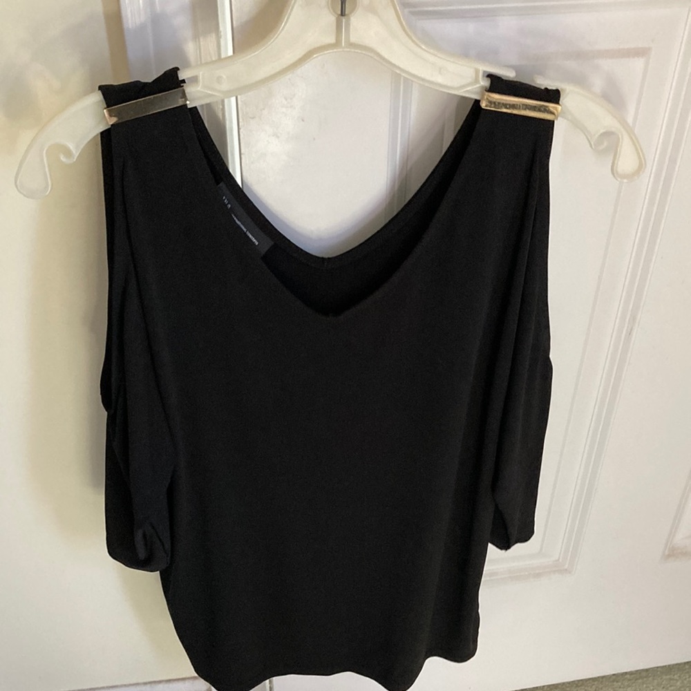 INC international concepts black blouse
